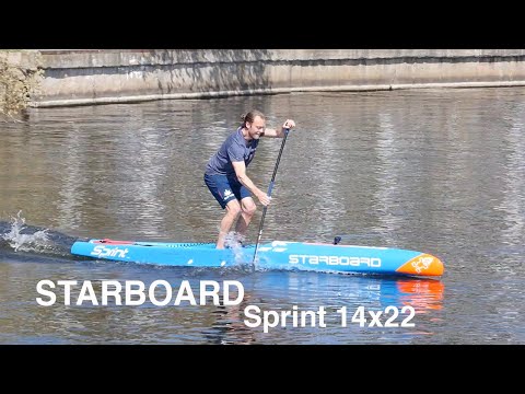 SUP Raceboard Test 2020 | STARBOARD Sprint 14x22