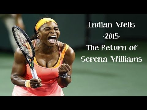 ᴴᴰ* Serena Williams vs Monica Niculescu*Indian Wells* 2015*Highlights