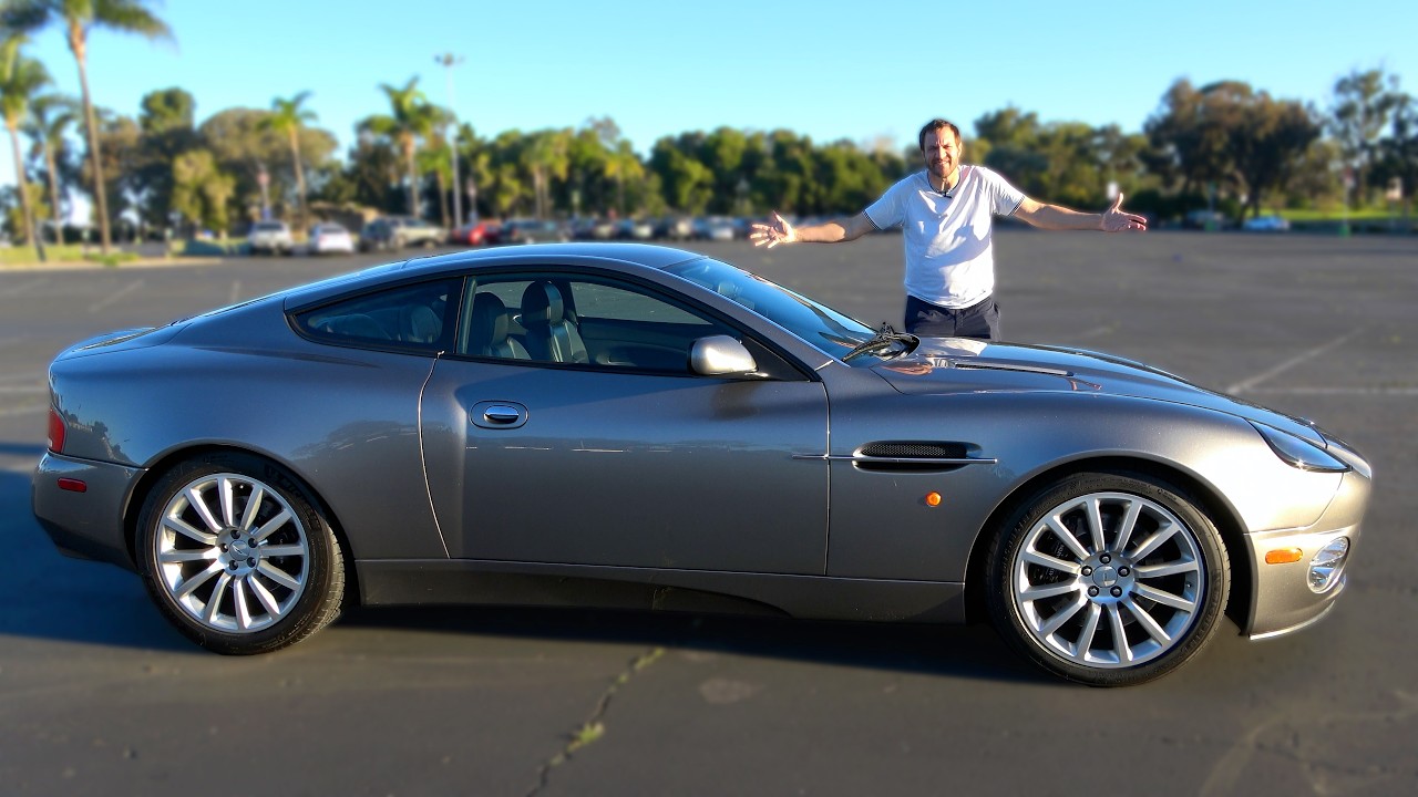 The 2003 Aston Martin Vanquish Is Beautiful and Underrated