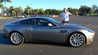 The 2003 Aston Martin Vanquish Is Beautiful and Underrated