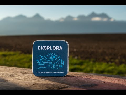 EKSPLORA: získaj hru, ktorá spája ľudí cez príbehy z dobrodružstiev ⛺🌌