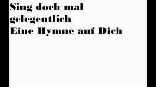 Sportfreunde Stiller [Hymne auf Dich] Lycris