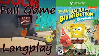 SpongeBob Battle for Bikini Bottom Rehydrated - Longplay 100% Full Game Walkthrough (No Commentary)
