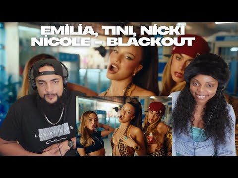 Emilia, TINI, Nicki Nicole -Blackout REACTION
