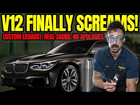 "M" V12 Gets Exhaust It Deserves—Now BMW M760i Makes Power AND Sounds Like the World’s Gonna End!