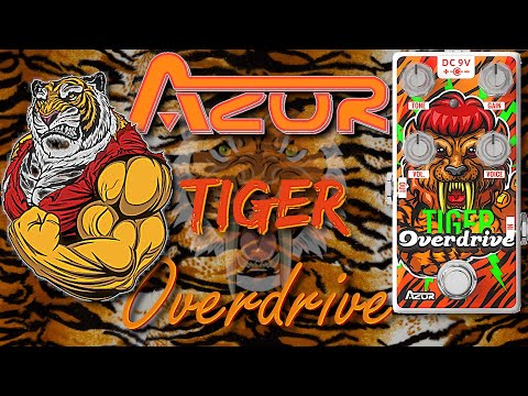 AZOR Tiger Overdrive Pedal