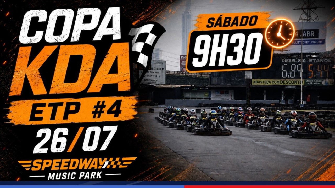 [🟢AO VIVO] COPA KDA 4º ETAPA - 2026