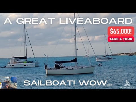 A GREAT Liveaboard SAILBOAT! This 1987 Island Packet 38 is ready to go now. FULL TOUR! [SOLD]