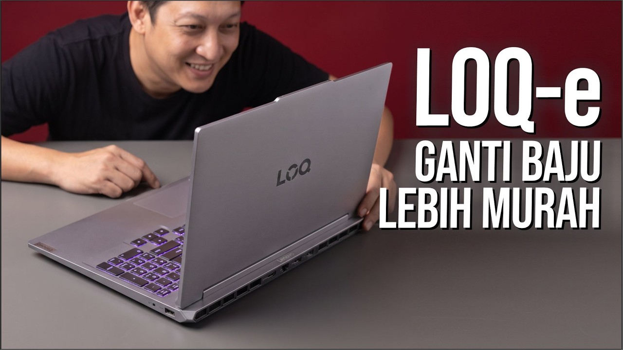 CAKEP POL & HEMAT 1.5 juta dari seri LAMA   |  Lenovo Loq 15IRH11E  Core 5 205 RTX 3050