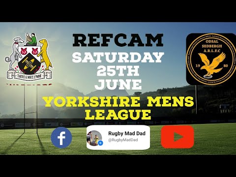 Wibsey Warriors v Odsal Sedbergh - Full Match - RefCam [Glitchy 56th Minute onwards]