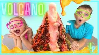Making a Homemade Volcano Easy DIY Science Experiment for Kids