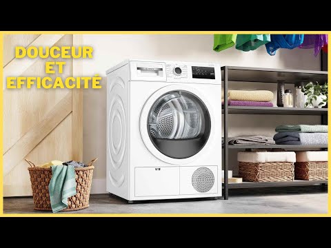 Test Bosch WTN85V08FR : sèche-linge doux révolutionnaire ?