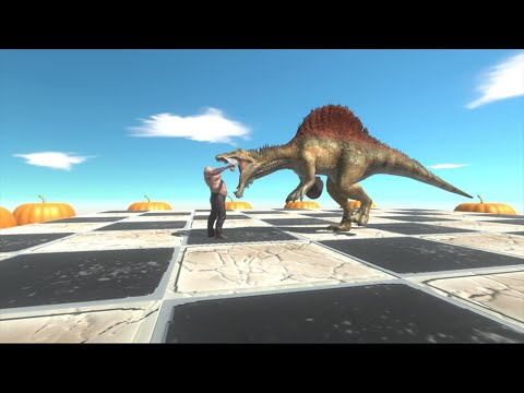 New Update HALLOWEEN Edition HEADLESS HULK vs Dinosaurs Every Unit -  Animal Revolt Battle Simulator