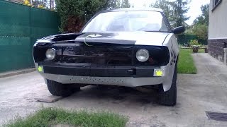 preview picture of video 'RWD Opel Ascona B 1977, drift / burn out, Ozdnay Slovakia'