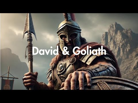 📖The Story of David and Goliath:🎥 AI animated edition✨ #david #goliath #aibible #bible #faith #god