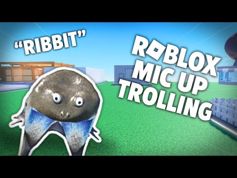 Trolling als FROSCH auf ROBLOX ... TEIL 2 | Roblox Voice-Chat Trolling