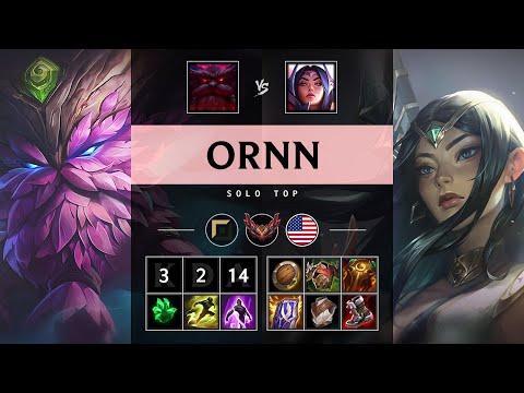Ornn Top vs Irelia - NA Grandmaster Patch 25.05