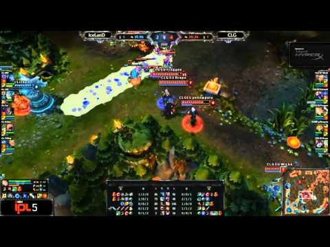 (HD 70) Shoutcast LoL FR : IPL 5 Groupe B IceLanD vs CLG EU