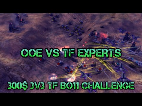 C&C Generals Zero Hour 300$ 3v3 TF Air Game BO11 Challenge: OoE vs Hsn/Essa/Jazza
