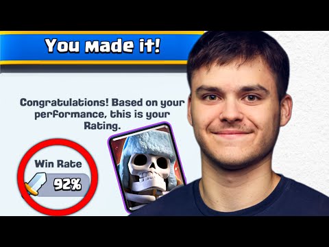 How I Got a 92% WIN Rate with Giant Skeleton...