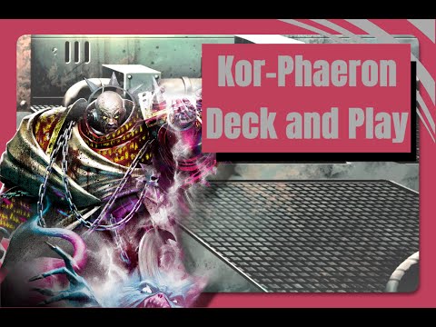 Horus Heresy: Legions ---Initiate Level: Kor-Phaeron