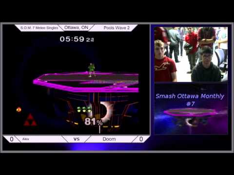 SOM 7 Melee Singles - KEO (Sheik) vs DOOM (Falcon) Pools