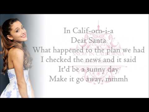 Ariana Grande - Snow In California (with Lyrics)