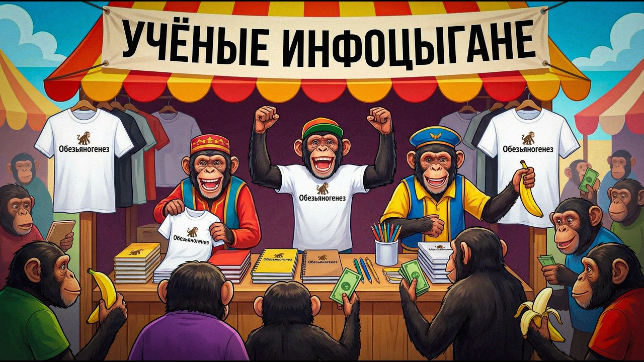 Учёные инфоцыгане из Обезьяногенеза