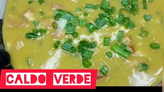 Caldo verde simples e fácil, faço toda semana minha família adoro #caldo #carioca #ceara