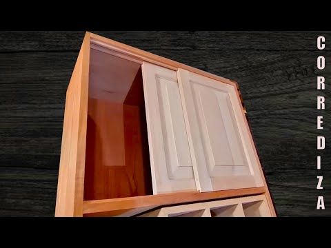 Cómo poner fácil y económicamente puertas de madera en un armario