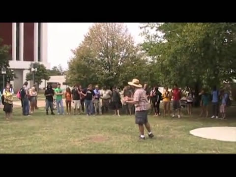 Open Air Preaching - Murray State University - Fall 2010 -Open Air Preacher Kerrigan Skelly