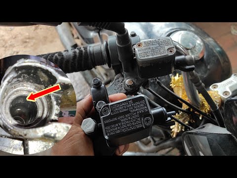 Bike master cylinder replacement | hero honda passion master cylinder change