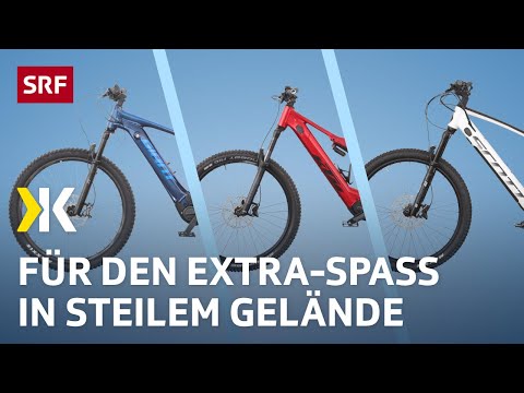 E-Bikes im Test: Die besten Mountainbikes für sportliche Bergabenteuer | 2023 | Kassensturz | SRF