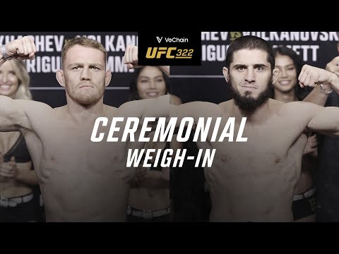 VeChain UFC 322: Ceremonial Weigh-In