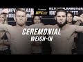 VeChain UFC 322 Ceremonial Weigh In