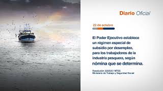 Hoy en el Diario Oficial • 22 de octubre 2025