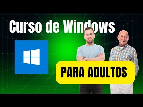 Curso de Windows para adultos principiantes. Clase 1.