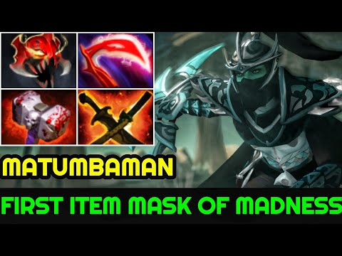 Matumbaman [Phantom Assassin] Brutal Crit Damage First Item Madness Build 7.24 Dota 2
