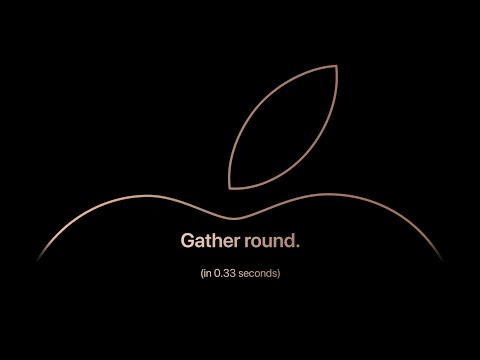 Apple's September 2018 Event, but it's 0.33 seconds long...