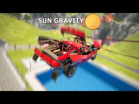 Jump into The Pool With Sun's Gravitational Pull – BeamNG.Drive