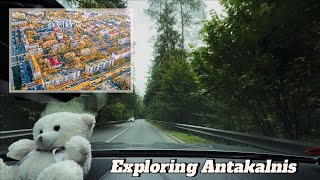 Drive through Antakalnis, Vilnius — Relaxing 4K City Tour 🇱🇹
