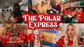 RIDING THE POLAR EXPRESS IN WENSLEYDALE, YORKSHIRE UK | THE POLAR EXPRESS EXPERIENCE VLOG 2023