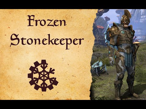 ESO - Warden RP Tank PVE Build - Frozen Stonekeeper