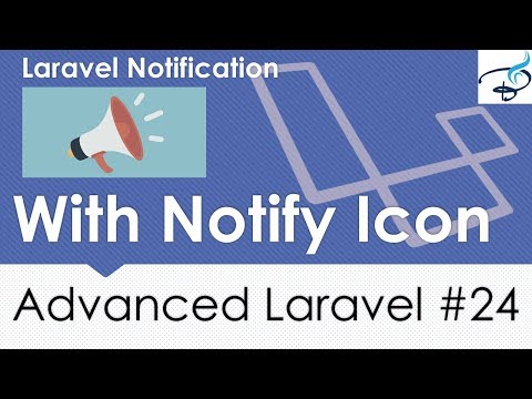 Advanced Laravel | Database Notify with Icon 24