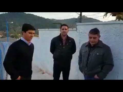 Prefeito Arizinho de São Lourenço da Serra fala sobre a inauguração da Nova rampa de acesso da Escola Maria Nėrea e sobre o novo sistema de transporte Escolar São Lourenço da Serra
