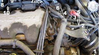 3.4L GM lower intake manifold gasket replacement part 1: Intro and removing upper components