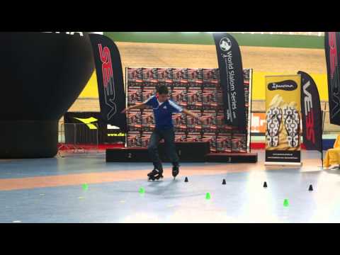 WSSA EFSC, Warsaw 2013, classic slalom men Lebois Romain, 1st place