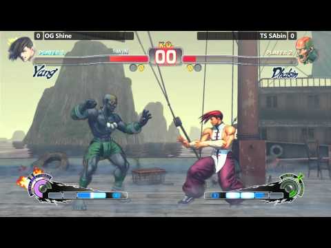 USF4 @ Last Man Standing 1.7 - OG Shine (Yang) vs TS Sabin (Dhalsim) [720p/60fps]