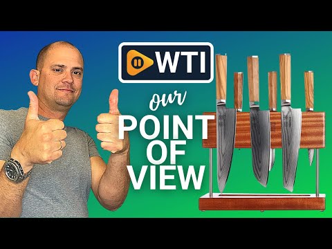 Damascus Steel Chef's Knife Set - WTI product video review