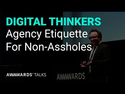 Paul Woods from Edenspiekermann: How to not be an ass-hole at Awwwards LA